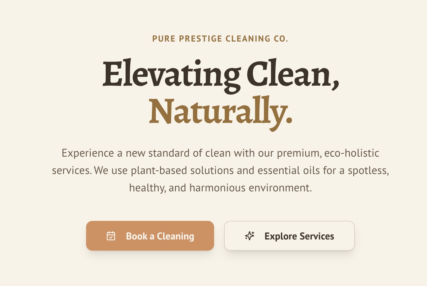 Pure Prestige Cleaning